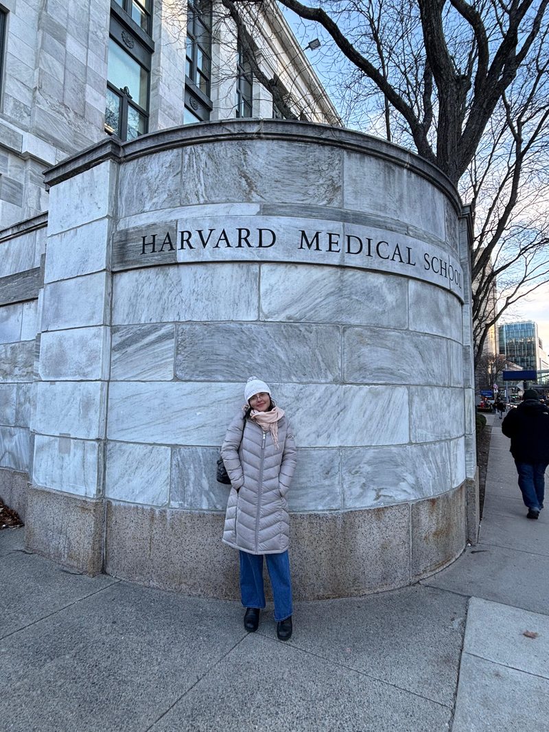 Geovanna na Harvard Medical School